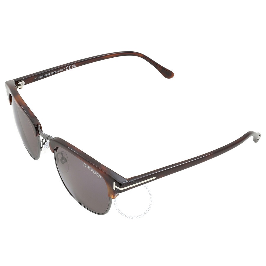 Tom Ford Henry Grey Square Men's Sunglasses FT0248 52A 51 - 5