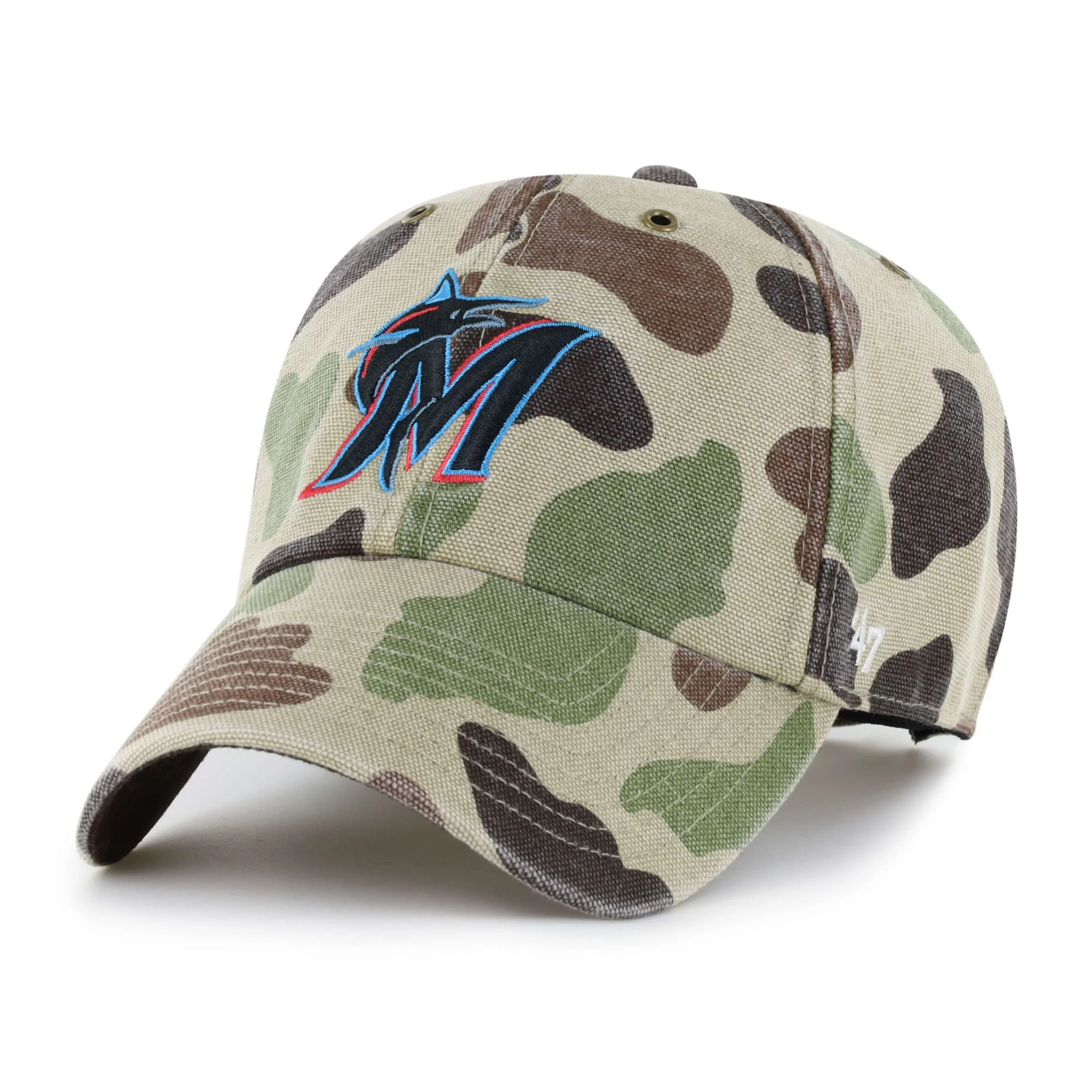 Miami Marlins '47 Camo Clean Up - 1