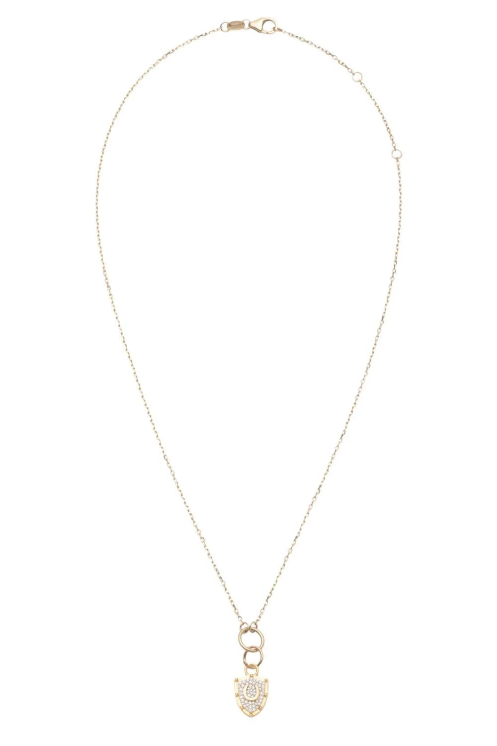 Horseshoe Protection Fine Belcher Necklace - 1