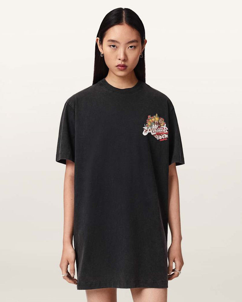 ROQUE RELAXED FIT MINI T-SHIRT DRESS 4