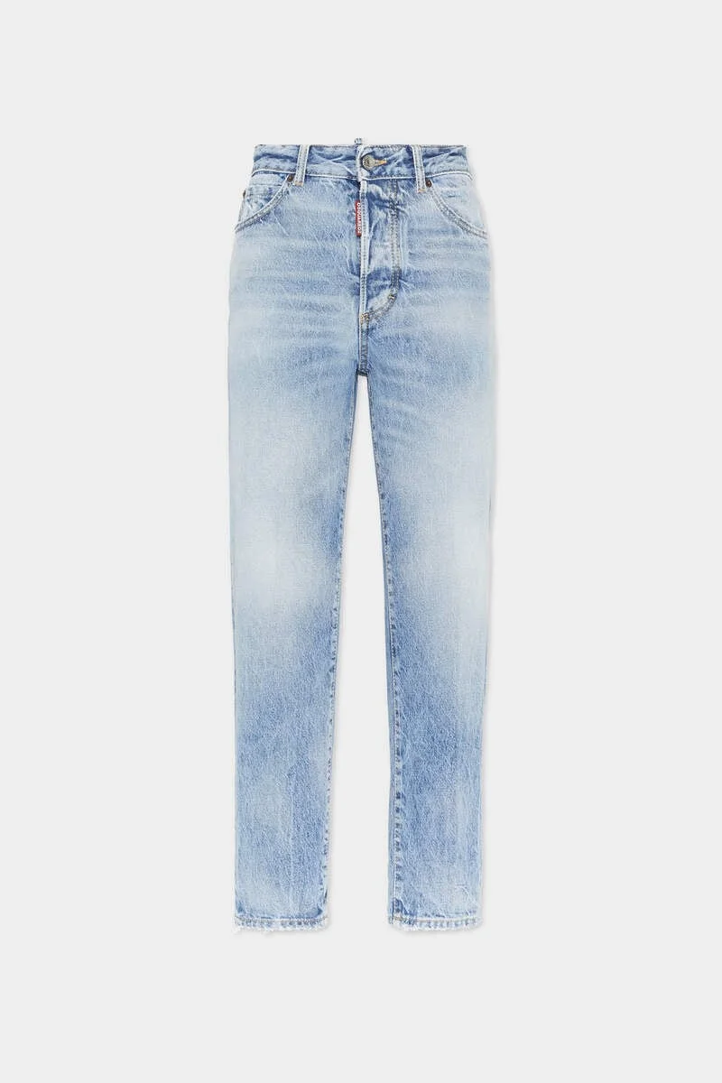 LIGHT DIAGONALE WASH BOSTON JEANS - 1