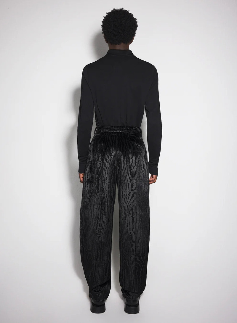 black pierced polo 5