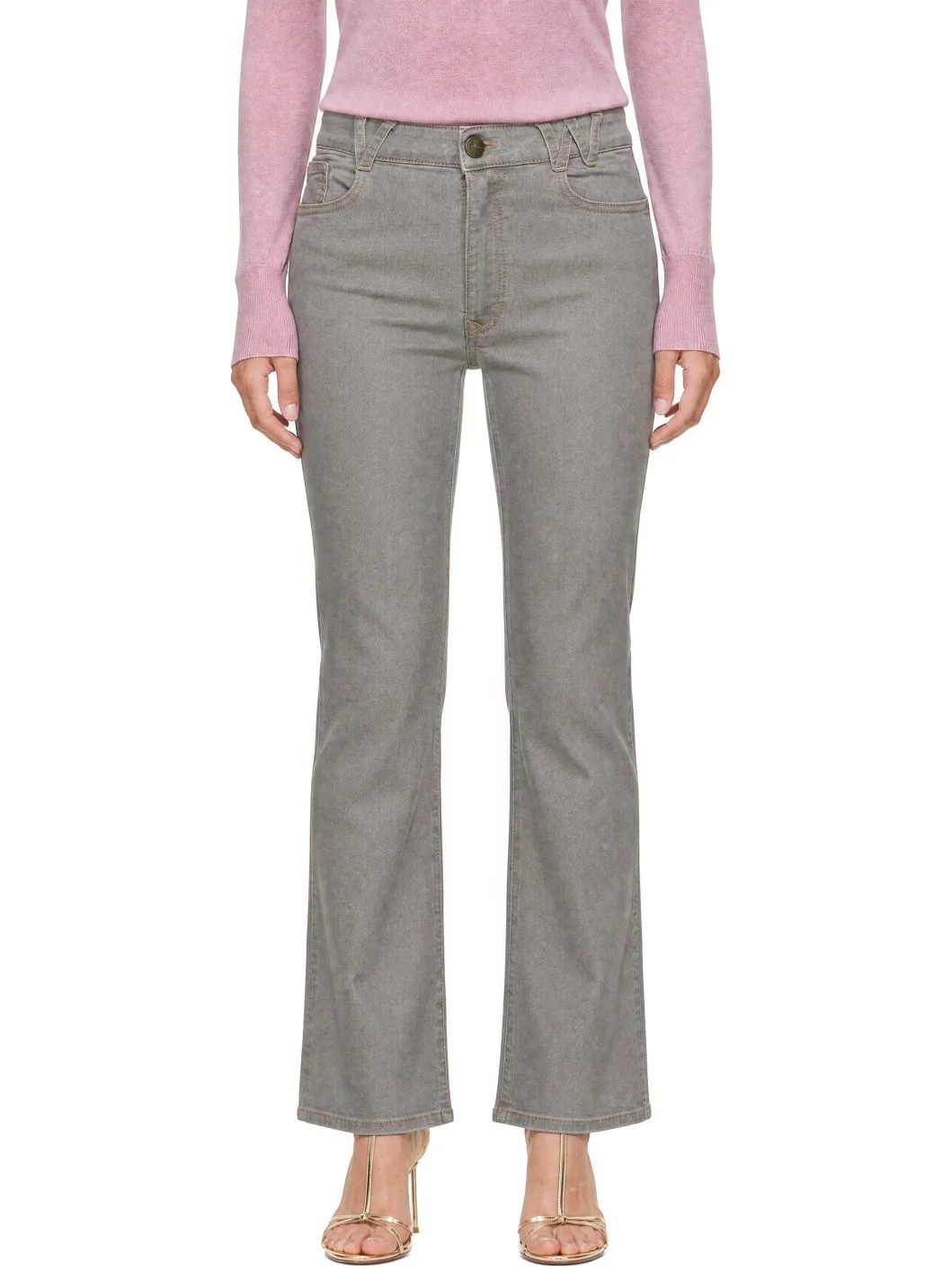 Gray Harris Jeans - 1