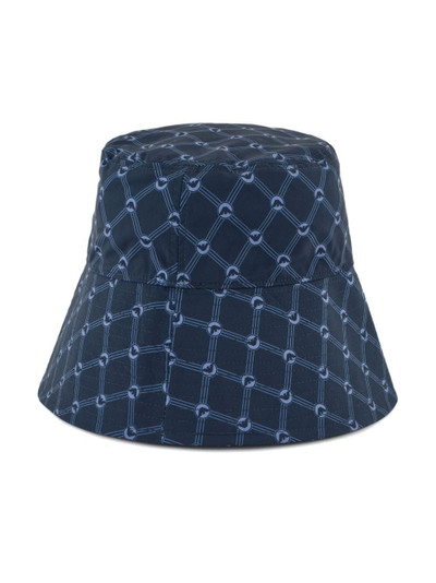 EMPORIO ARMANI monogram-print bucket hat outlook