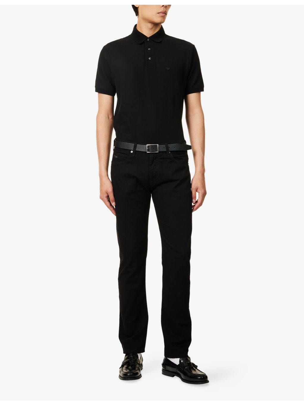 Regular-Fit Straight-Leg Denim Jeans - 2