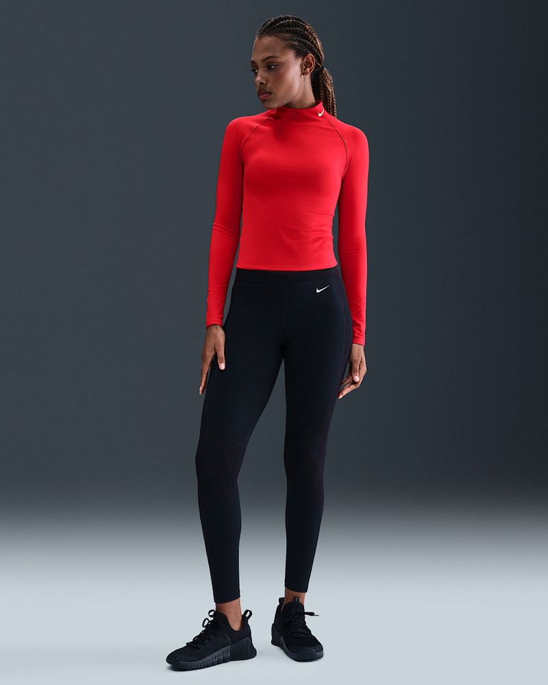 Nike Pro Women's Dri-FIT Long-Sleeve Mock-Neck Top 4