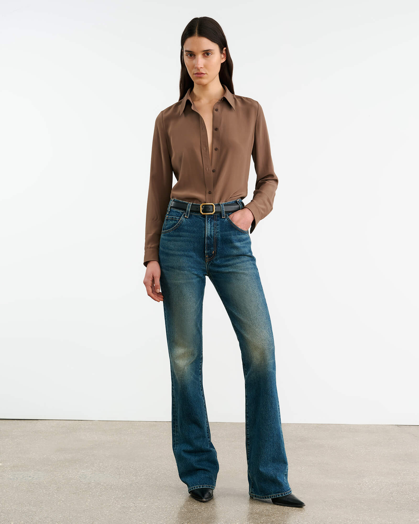 SIMONE SILK SHIRT - 4