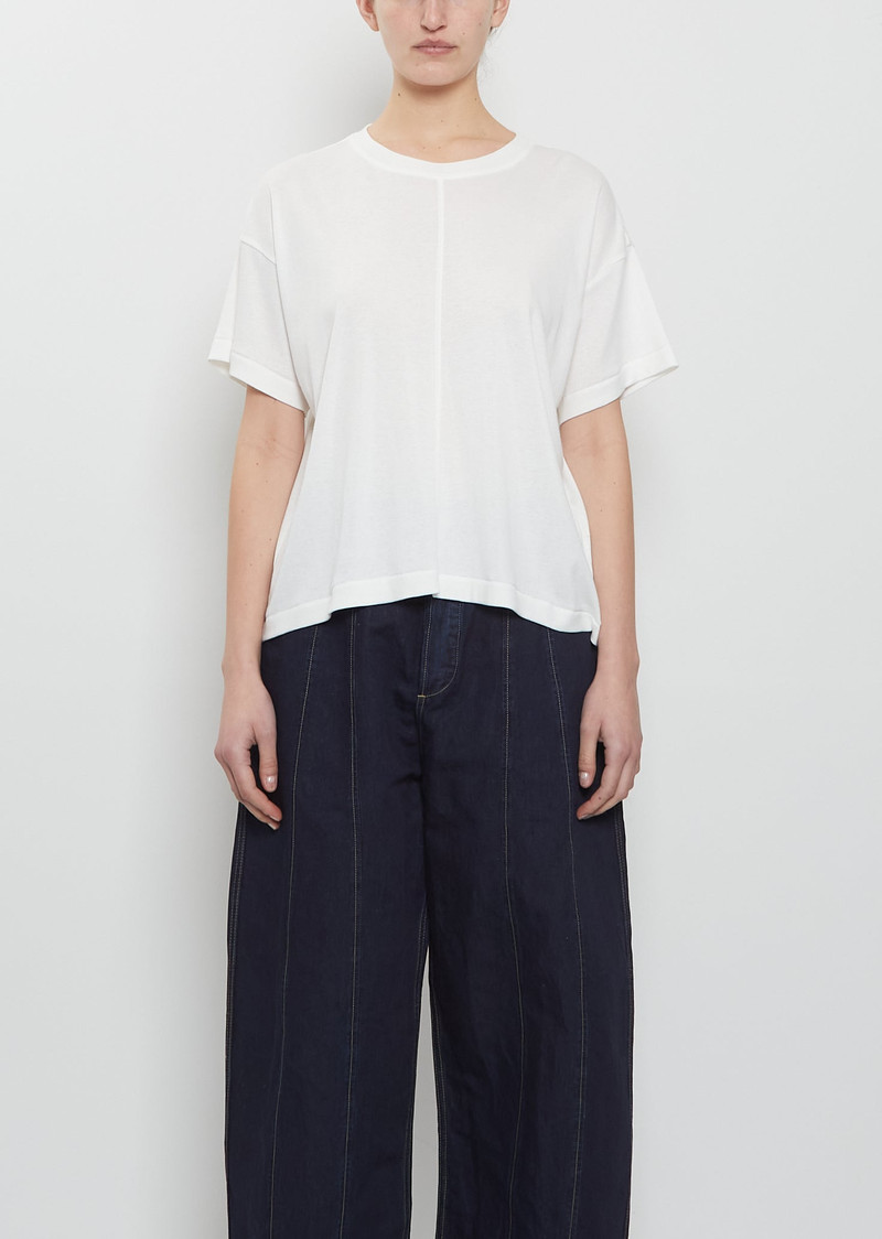 The Fence Cotton Wool T-Shirt — Chalk 1
