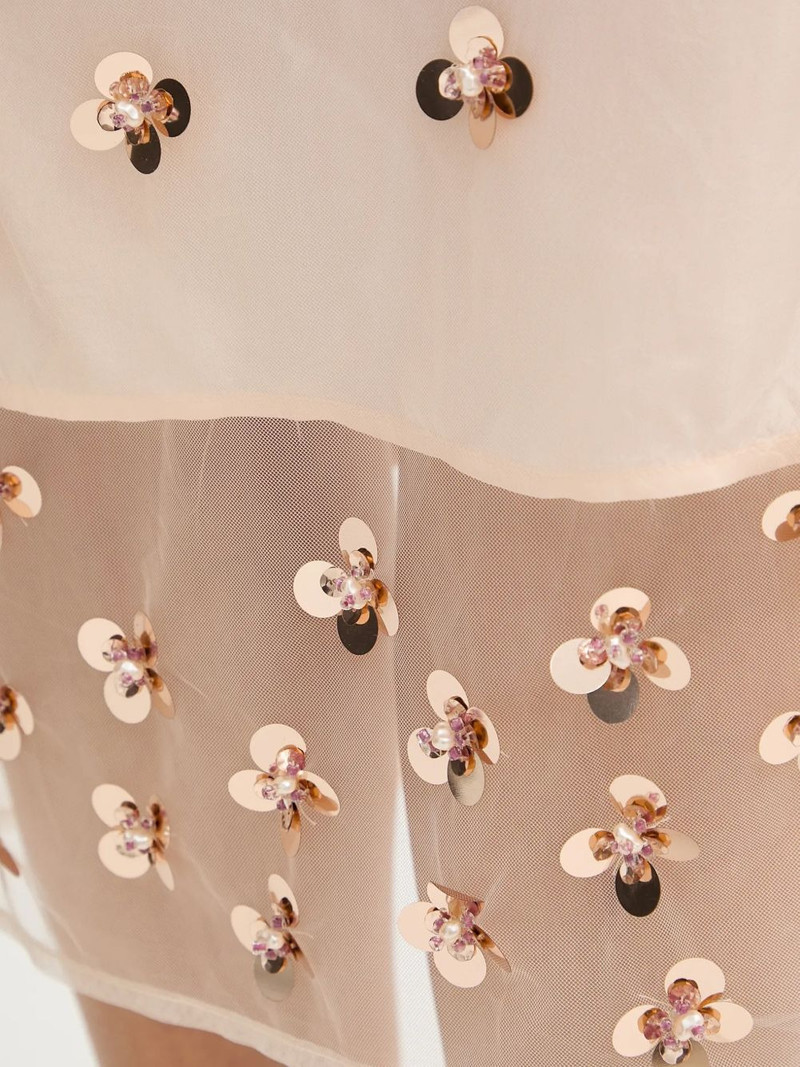 embroidered-detail midi skirt 4