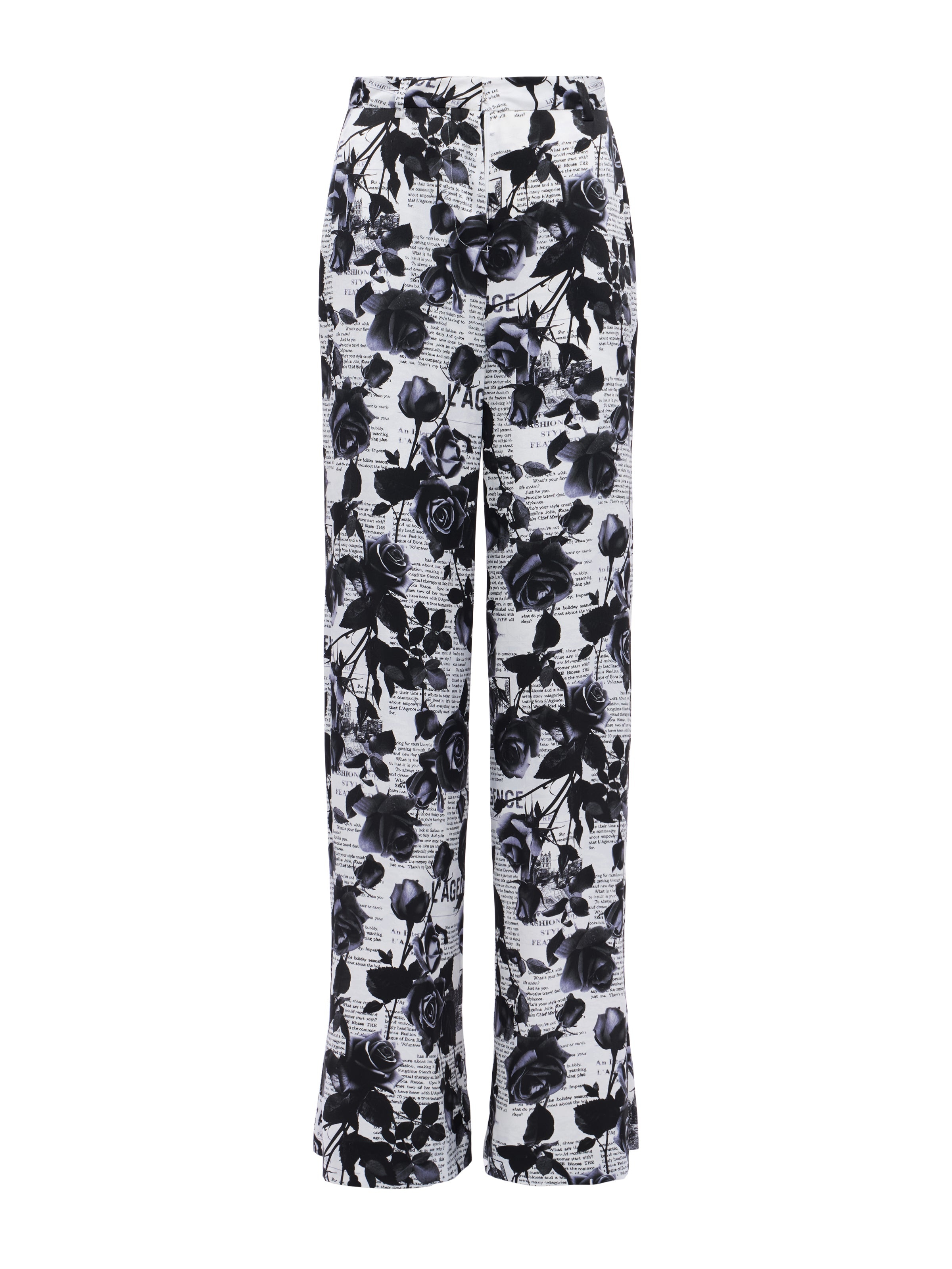 Gavin Silk Wide-Leg Pant - 1