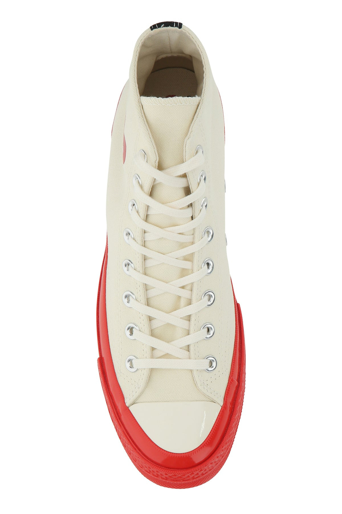 Ivory canvas sneakers - 4