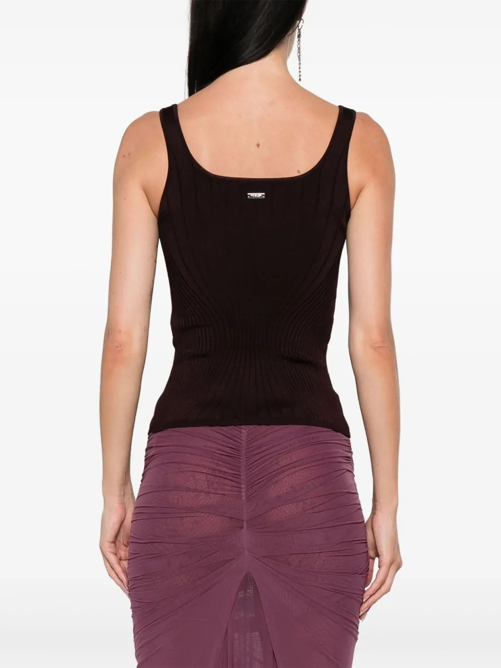 sculpting knit tank top - 3
