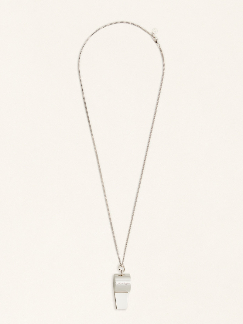 courrèges WHISTLE CHAIN NECKLACE outlook