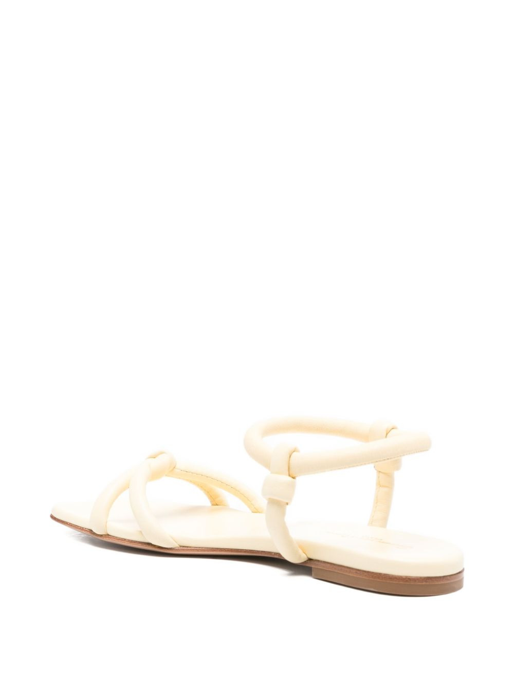 knotted ankle-strap sandals - 3