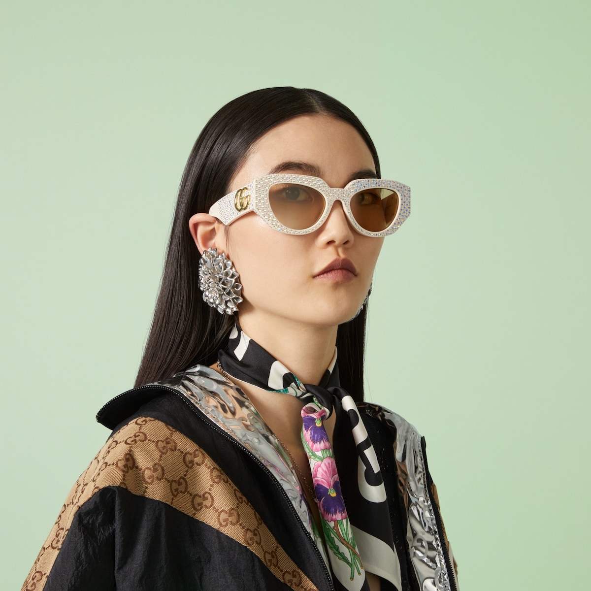 Geometric-frame sunglasses - 3