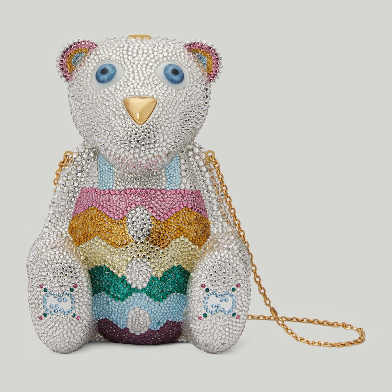 Teddy bear-shaped shoulder bag 1
