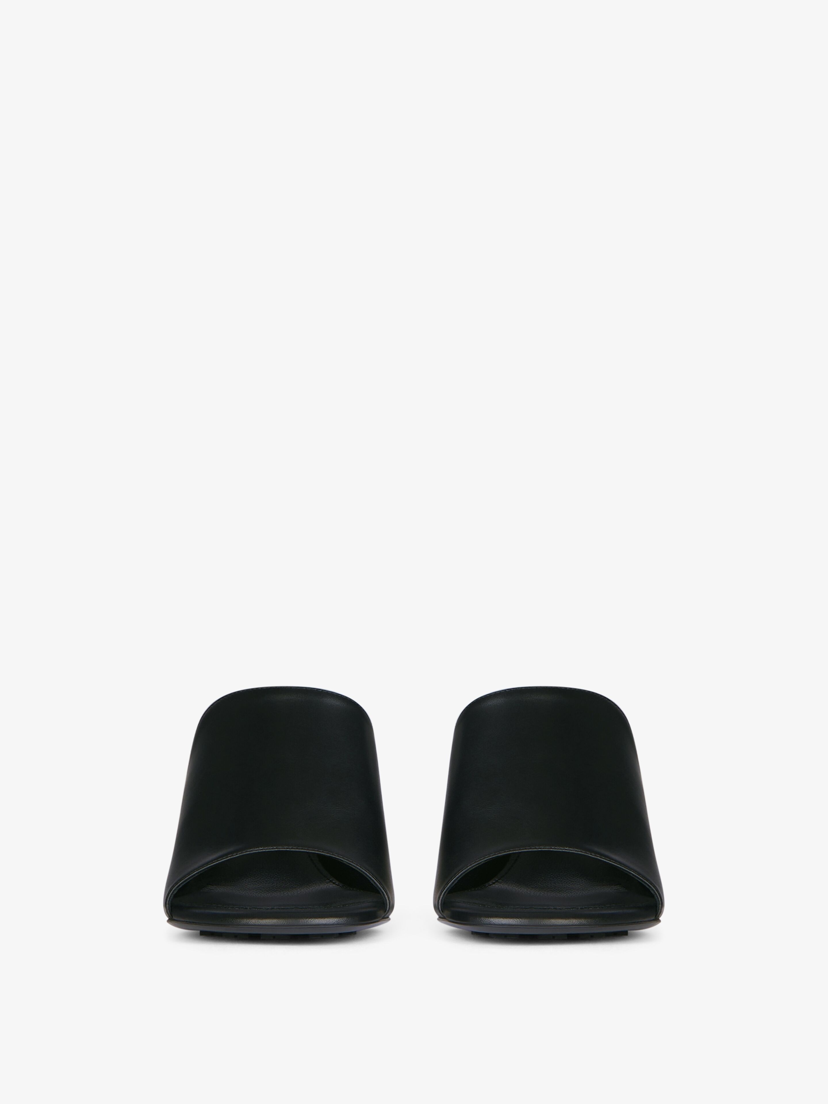 G CUBE MULES IN LEATHER - 2
