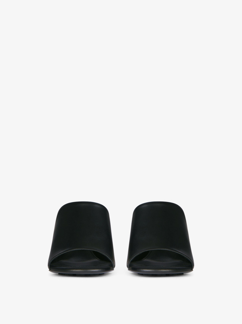 Givenchy G CUBE MULES IN LEATHER outlook