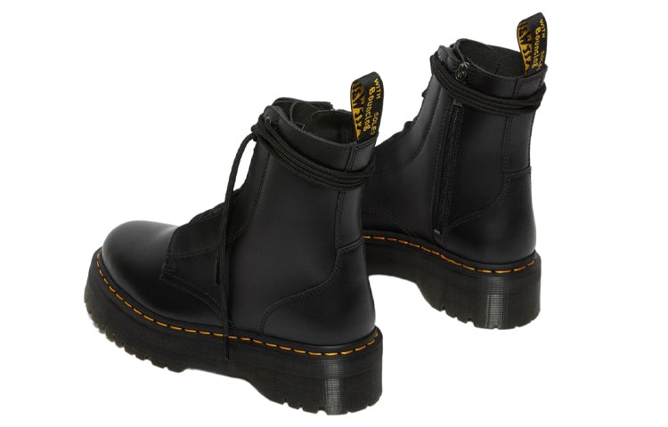 Dr. Martens Jarrick Smooth Leather Platform Boots 'Black' 27312001 - 5
