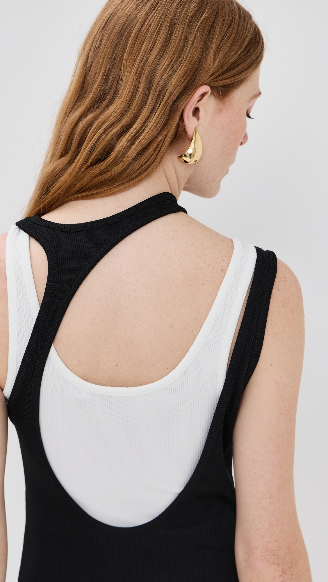 Swept Gemini Tank Dress - 3