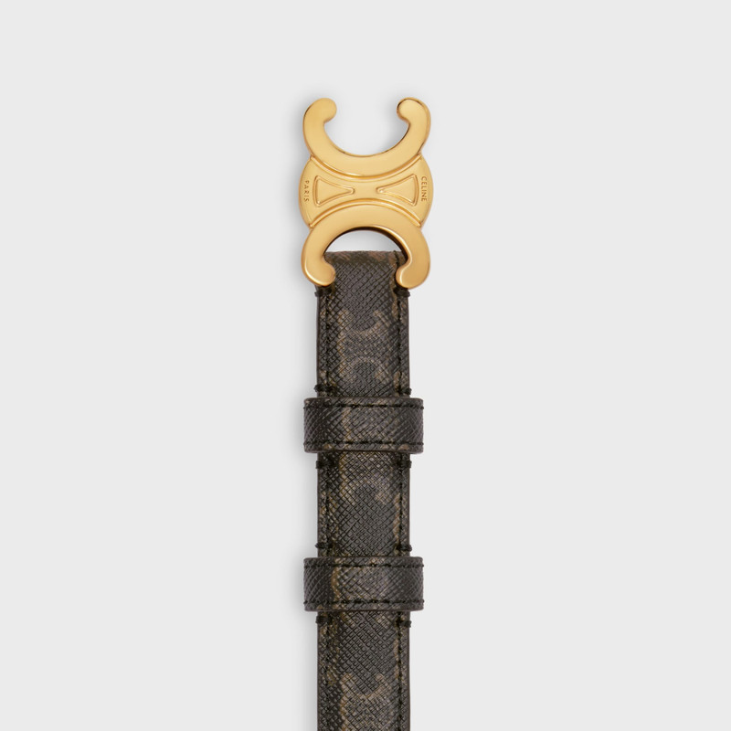 Small Triomphe Belt in TRIOMPHE CANVAS 3
