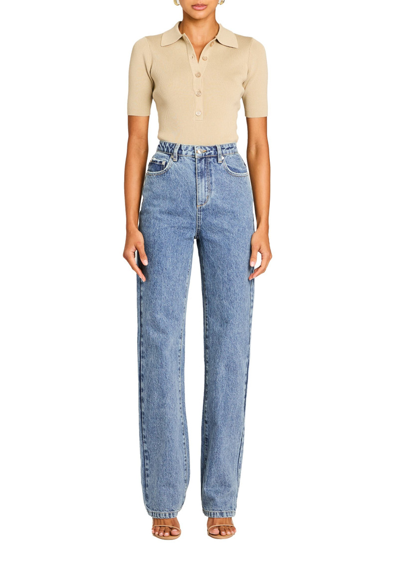 RETROFÊTE BROOKLYN HIGH RISE STRAIGHT JEAN outlook