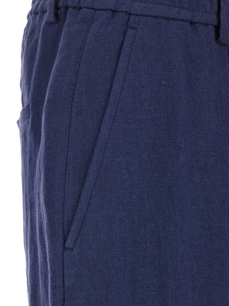 EMPORIO ARMANI Linen trousers outlook
