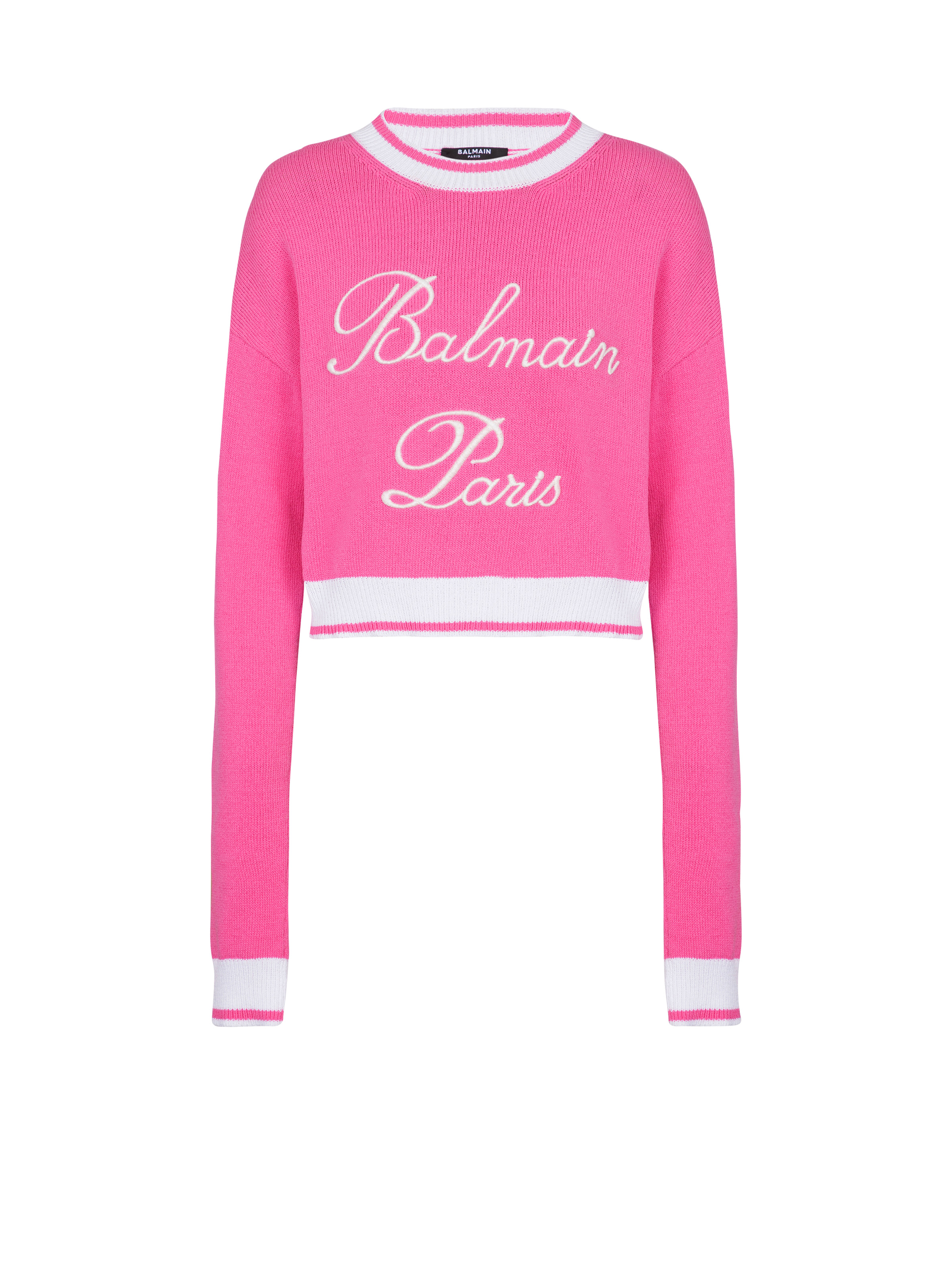 Balmain Signature knit jumper - 1