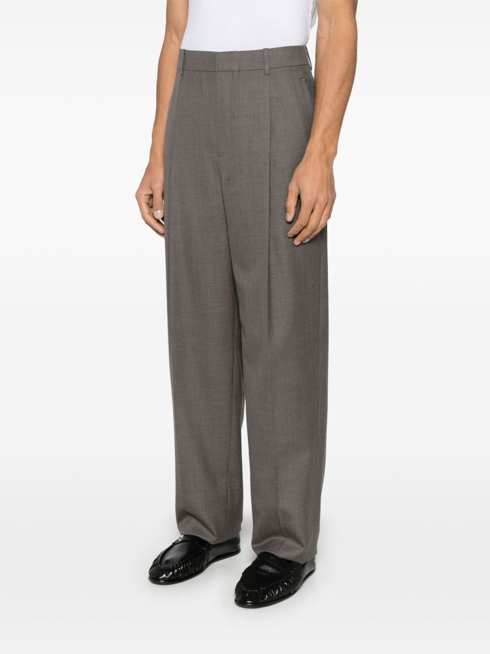 tailored high-waisted trousers - 3