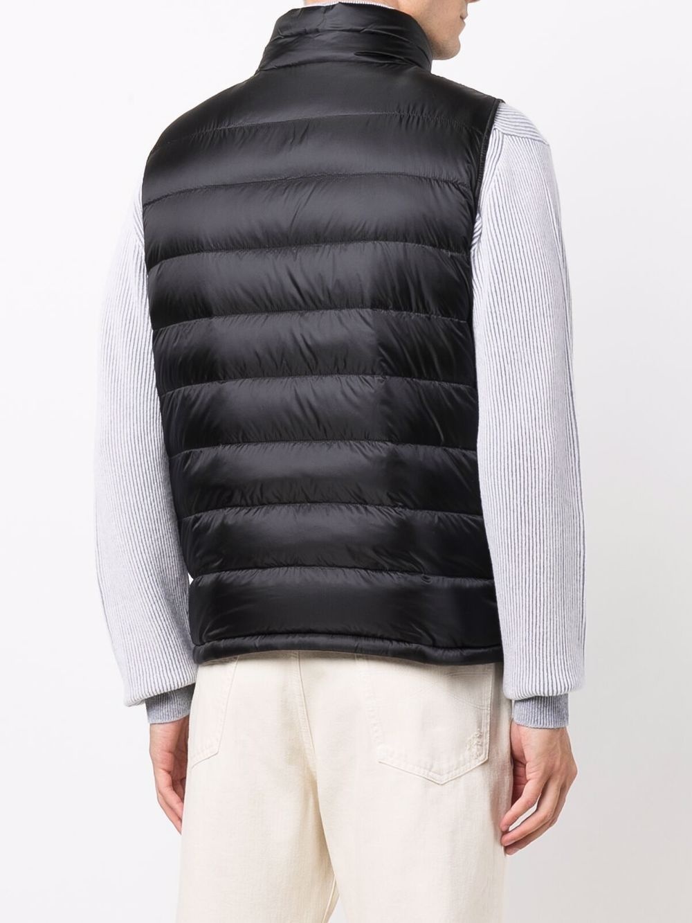 reversible padded gilet jacket - 4