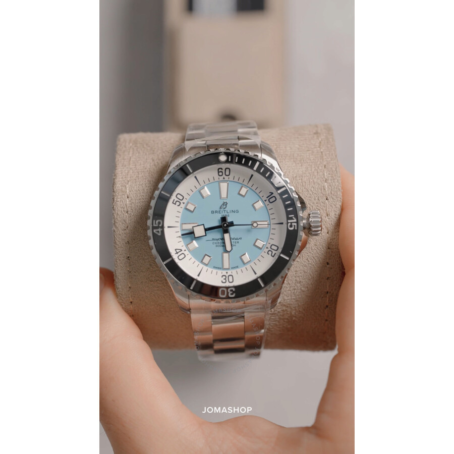 Breitling Superocean Automatic Blue Dial Men's Watch A17376211L2A1 - 4