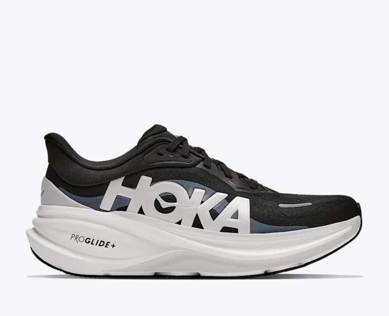 Men's Clifton PRO Road Running Shoes in Black/Cosmic Grey - 1