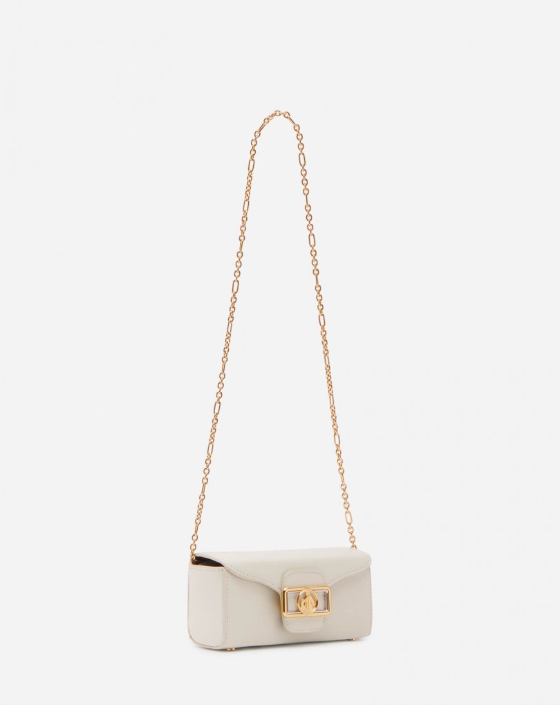 SHINY LEATHER MICRO PENCIL BAG - 4