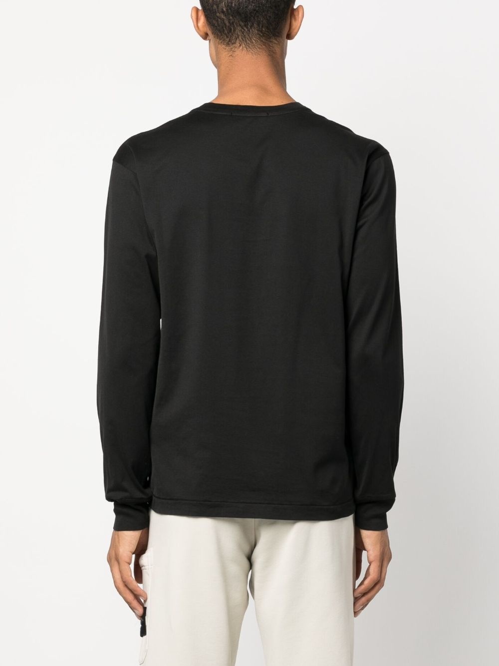 Compass-patch long-sleeve T-shirt - 4