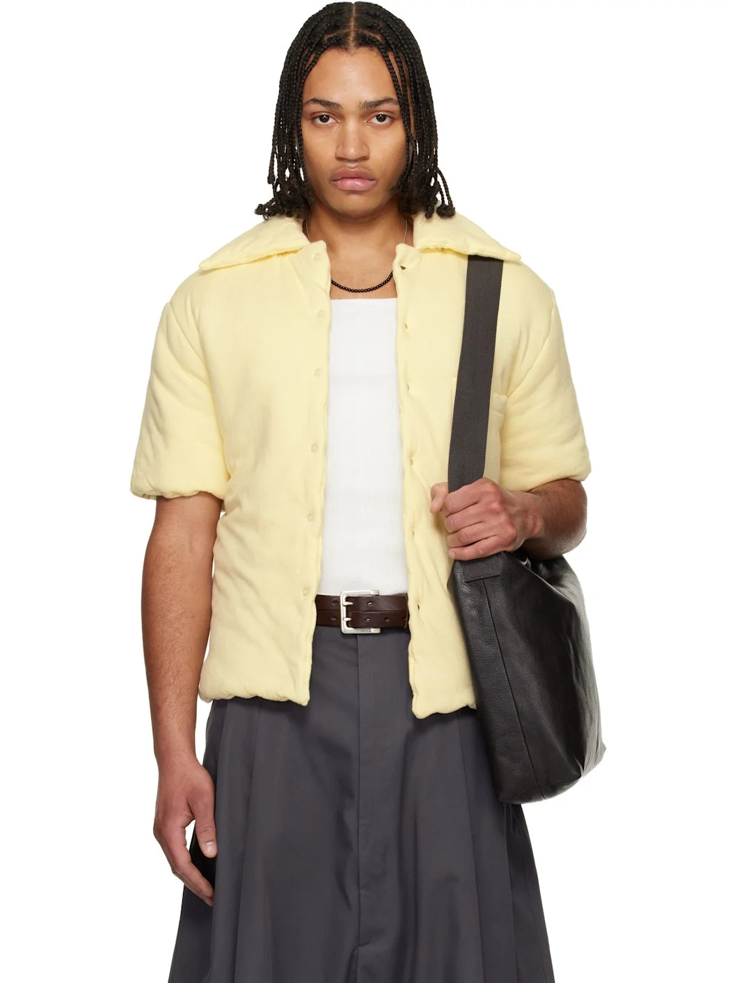 Off-White Wadded Shift Shirt - 1