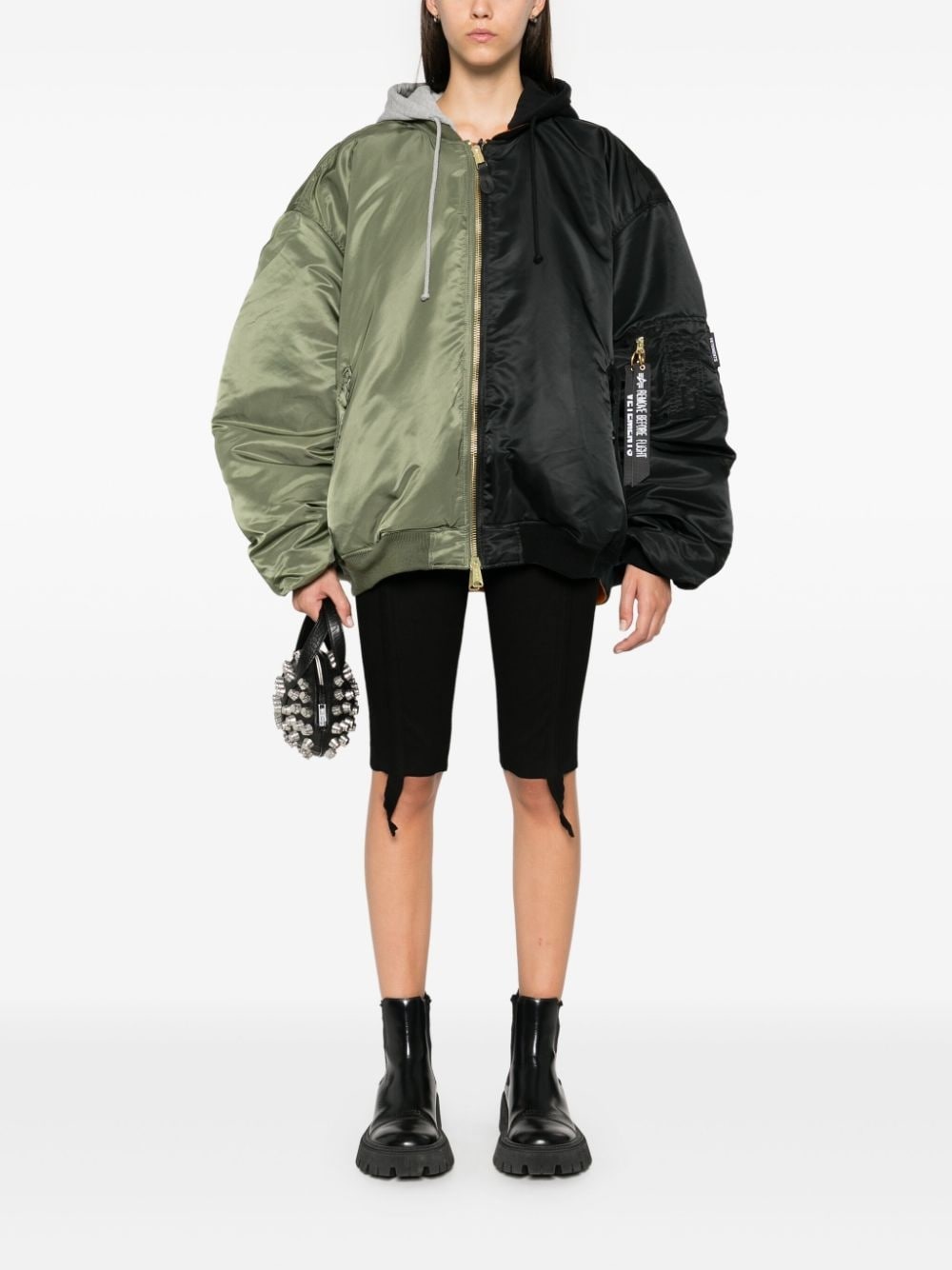 x Alpha Industries Split bomber jacket - 2
