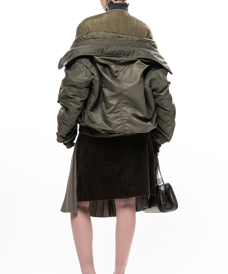 Shifted Layer Flight Jacket 15