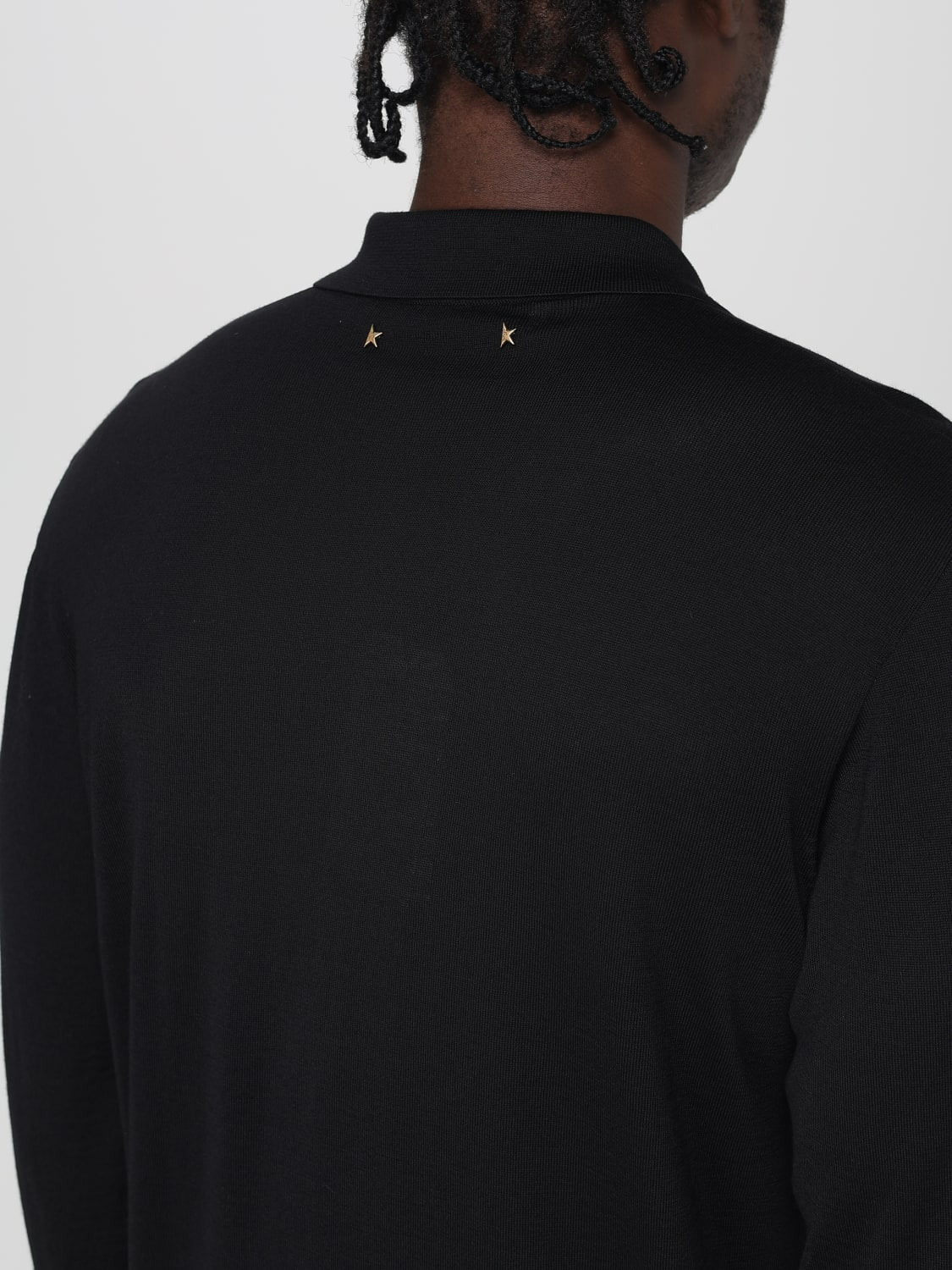 Golden Goose polo shirt in virgin wool - 5