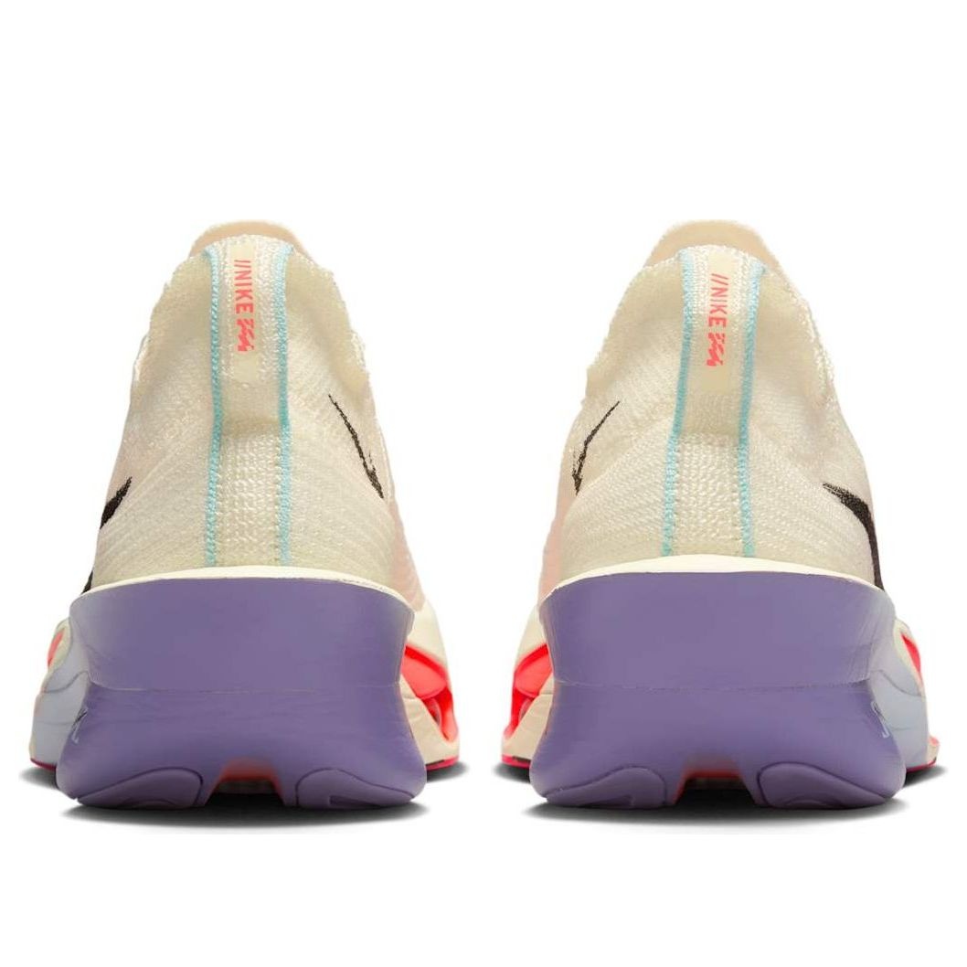 (WMNS) Nike Air Zoom Alphafly NEXT% 3 'Coconut Milk Off Noir Dusty Amethyst Hot Lava' FD8315-101 - 5