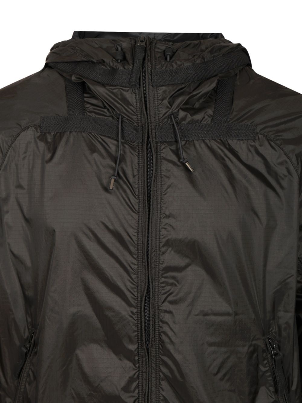 Light Hooded Jacket Coats Grey - 4