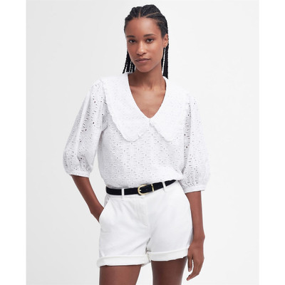 Barbour KELLEY BRODERIE ANGLAISE BLOUSE outlook