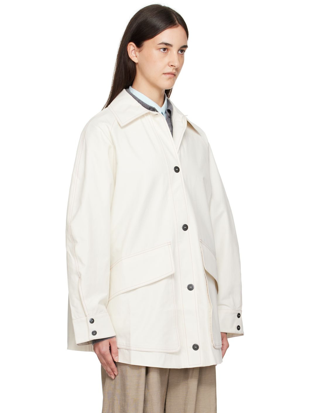 Off-White Patch Pocket Jacket - 2