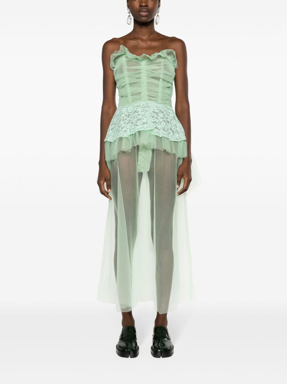 tulle corset dress - 2