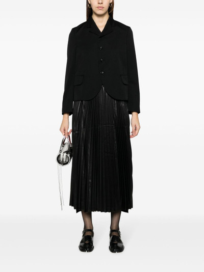 Junya Watanabe pleated layered cropped trousers outlook
