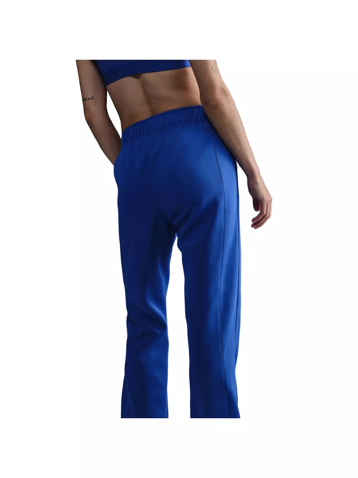 Women's Sportswear Windrunner Mid-Rise Slim Knit Pants-Blue - 2
