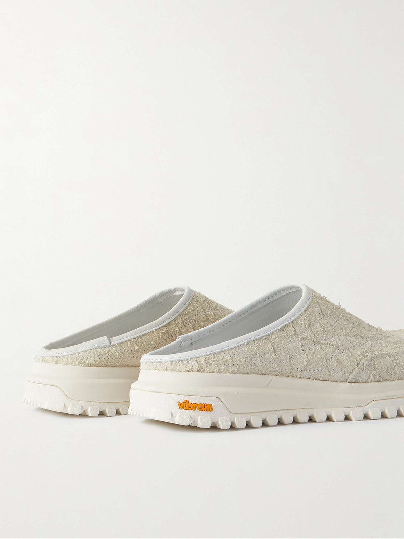 Maggiore Cracked-Suede Slip-On Sneakers 5