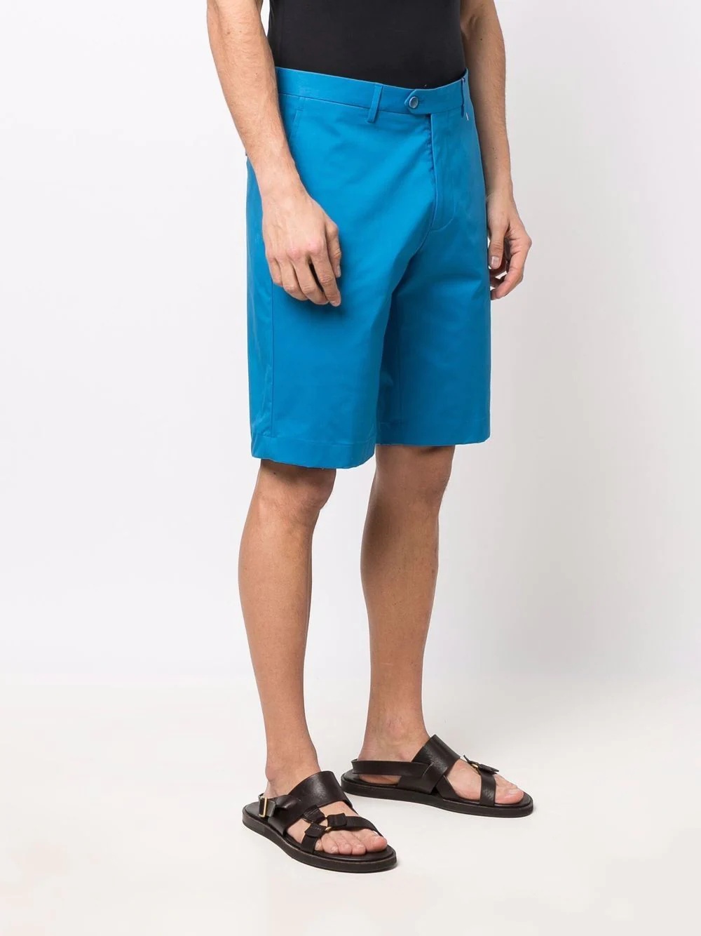 slim-cut chino shorts - 3