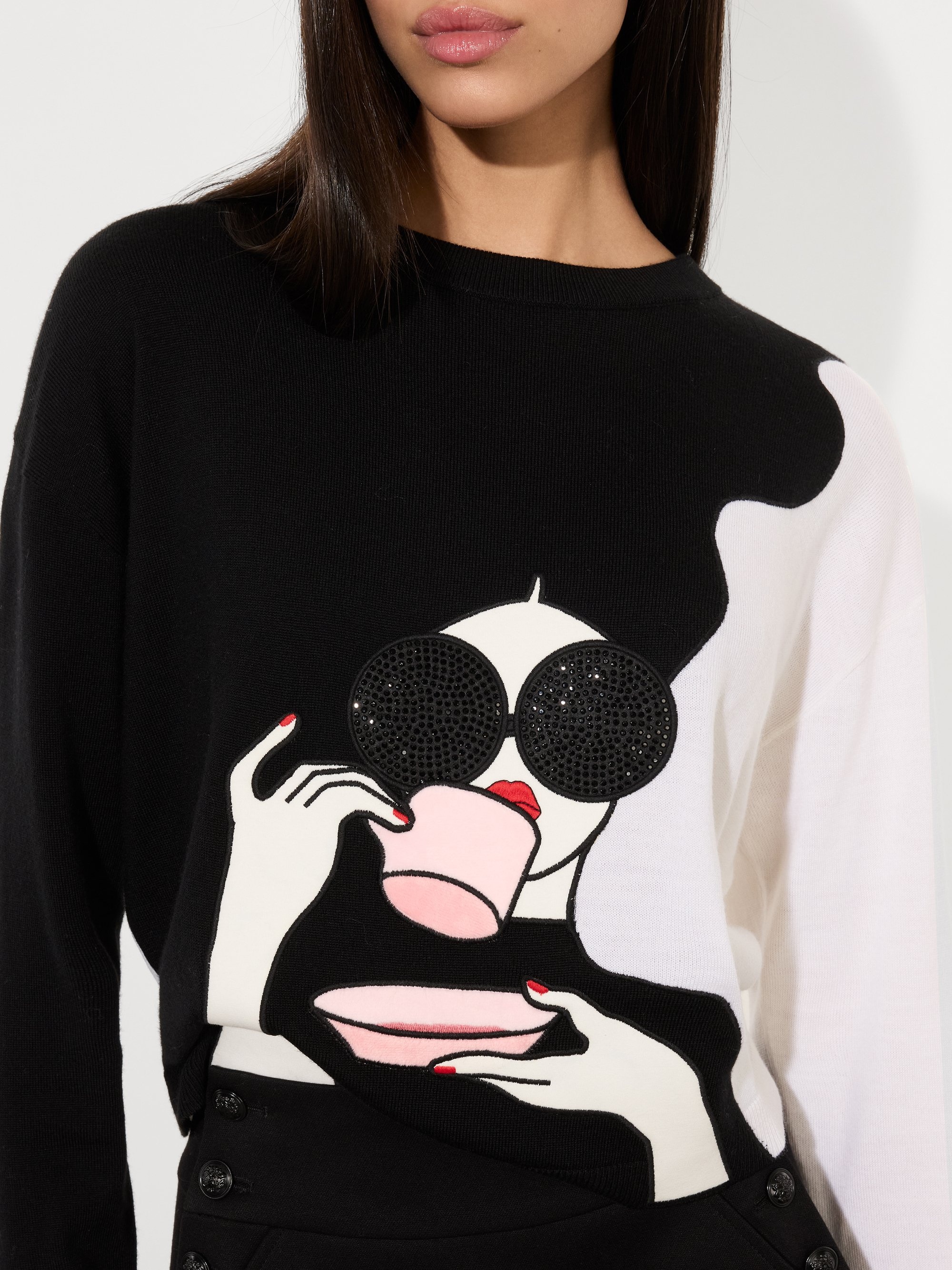 GLEESON STACEFACE PULLOVER - 5