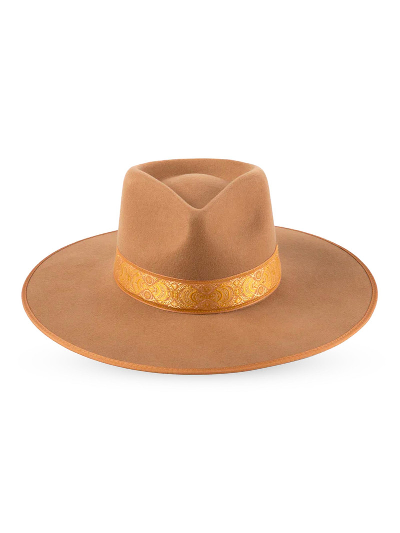 Women's Teak Rancher Special Wool Fedora - Teak Brown 1