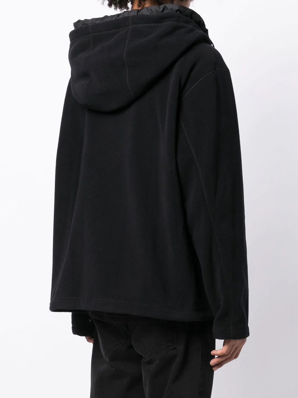 oversized drawstring hoodie - 4